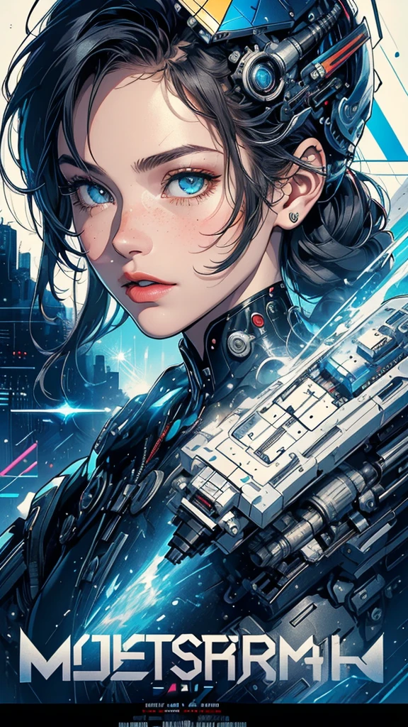 (((masterpiece, highest quality))),(((solo:1.2))),(((1girl:1.2))),32k wallpaper, very detailed, poster, vintage science fiction,(((((geometric cinematic movie poster))))), (bauhaus), shape,(((abstract))),(mid century modern),movie poster,(((((portfolio))))),(((((Close-up))))),(((((bust up))))),((((more various angle)))),(((highlight))),Vast landscape,((((heterochromia)))),(((complete. detailed face))),(((Extremely talented))),(((most complecated machine))),