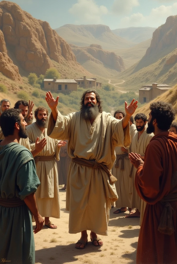 biblical history,
man calling his friends Rejoice with me, for I have found my lost sheep!'