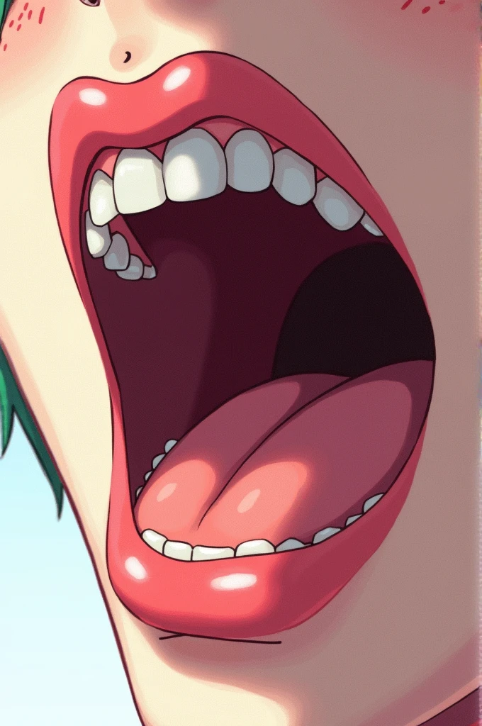 Anime mouth