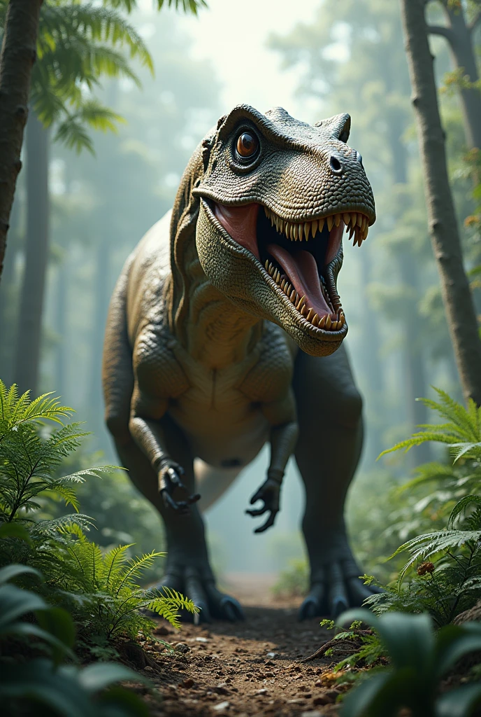 make a dinosaur in real life