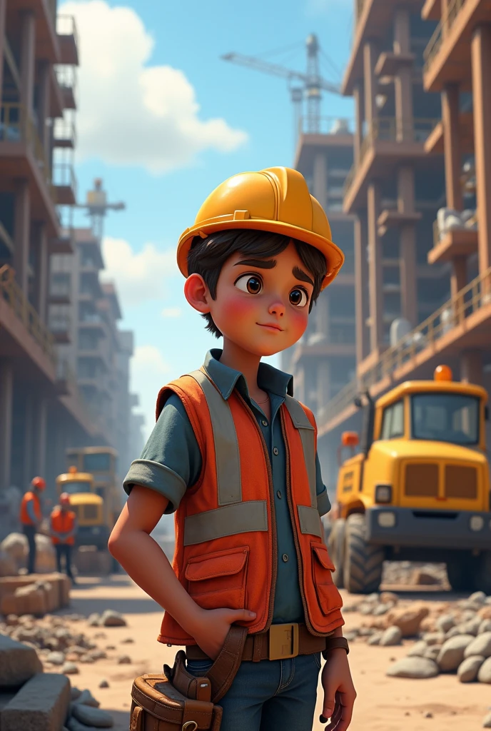 At Site 17, a bustling construction project, a young worker named Alex noticed something dangerous.