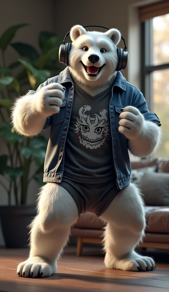 Hyperrealistic furry 3D art, male focus, muscular ice bear (white fur), 4 fingers, shirt (roct theme), jacket, pants, bare feet, smile, headphones in ears, pose, living room (modern design, plant), listening to rock, dancing like crazy, photorealistic, (artwork:1.5), concept art, intricate details, highly detailed, photorealistic, octane rendering, 8K, unreal engine, dynamic pose, best quality, high resolution, (realistic face:1.1), (hyperrealistic:1.1), ((full_body)), perfect eyes, (((perfect hands))), ((dynamic background)), low light
Expected consumption : 8
best quality, artwork, ultra high resolution, (realistic:1.4), Xiuxian, smiling, shy, belly button, delicate makeup, beautiful jewelry, horse face dress, detail of face, 1 girl, White clothes, lotus print, maple leaf print, Alone, weapon, (magic circle: 1.2), Xiuxian, torso, beautiful girl, half body, East Asian architecture, scabbard, building,