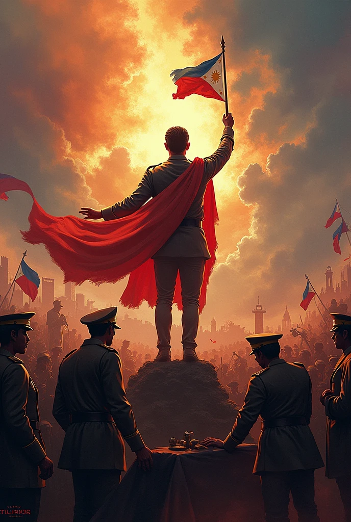 A symbol that reflects the history of the language during the Philippine revolution
