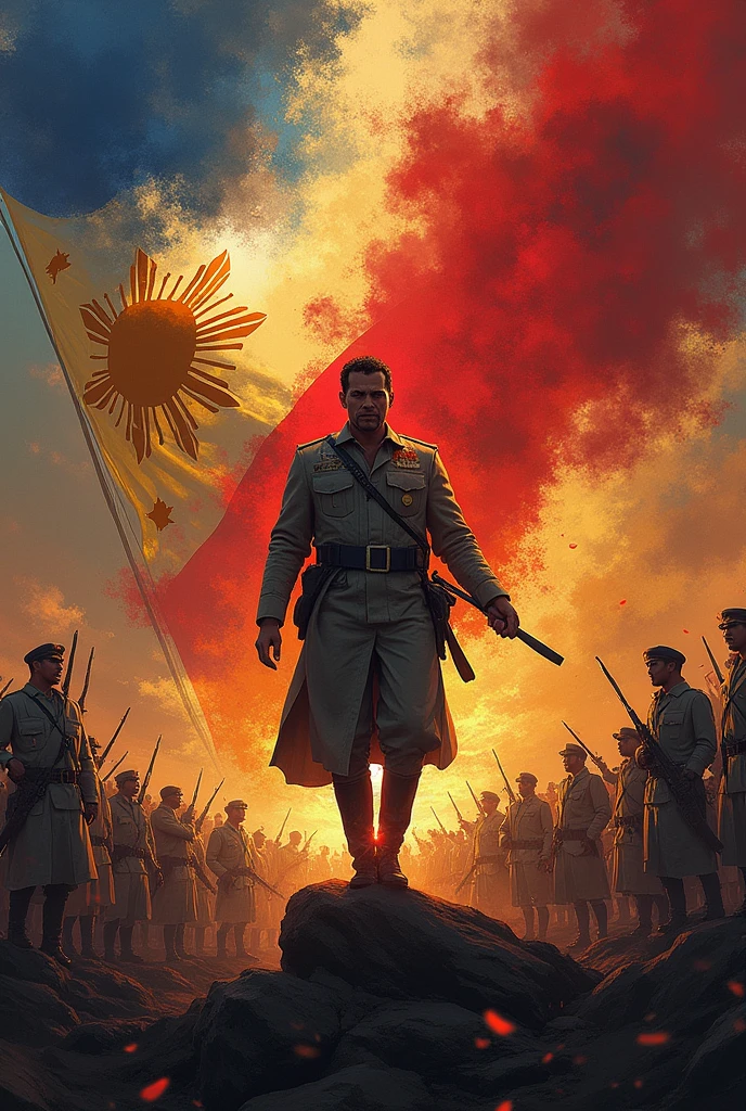 A symbol that reflects the history of the language during the Philippine revolution