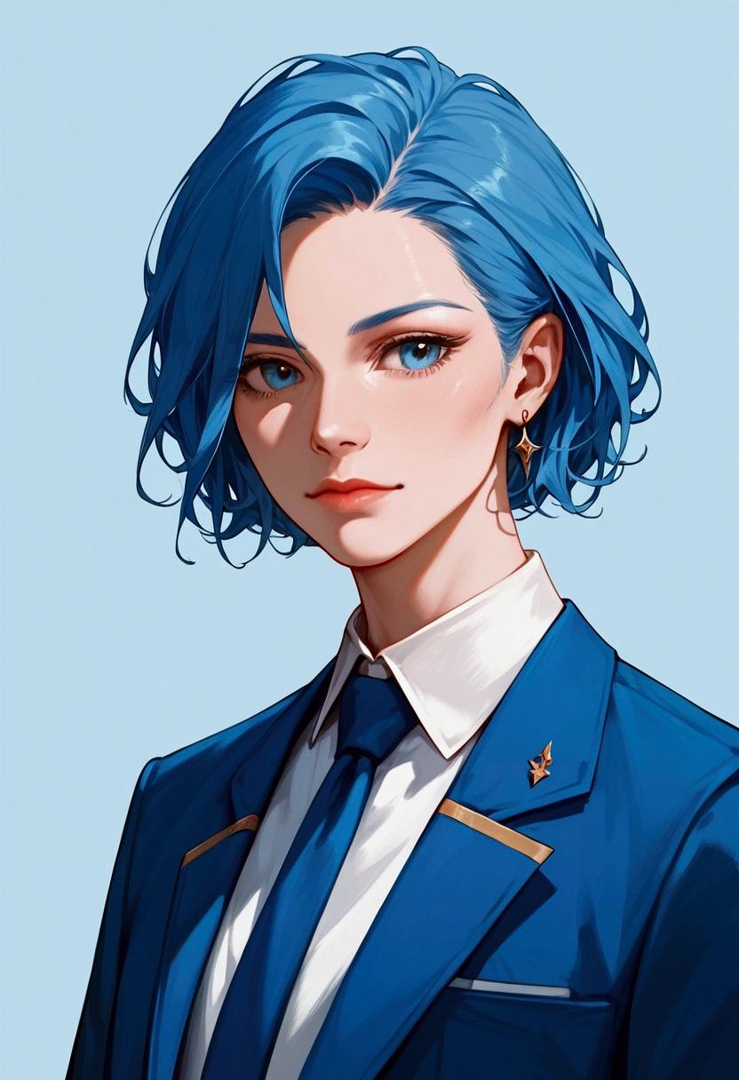 score_9, score_8_up, score_7_up, rating_safe, masterpiece, best quality, very aesthetic, absurdres, blue hair,