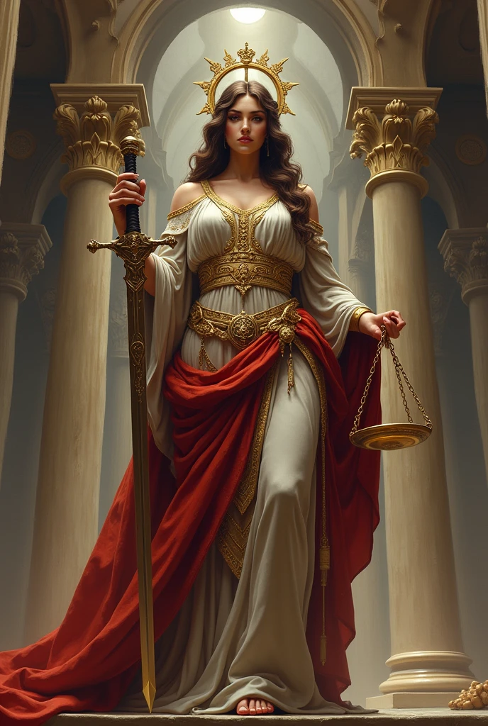 The Justices Woman Goddess of Justice