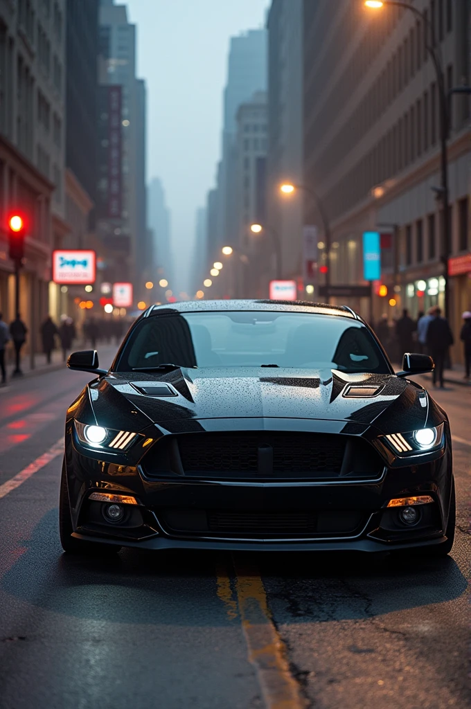 Car in black