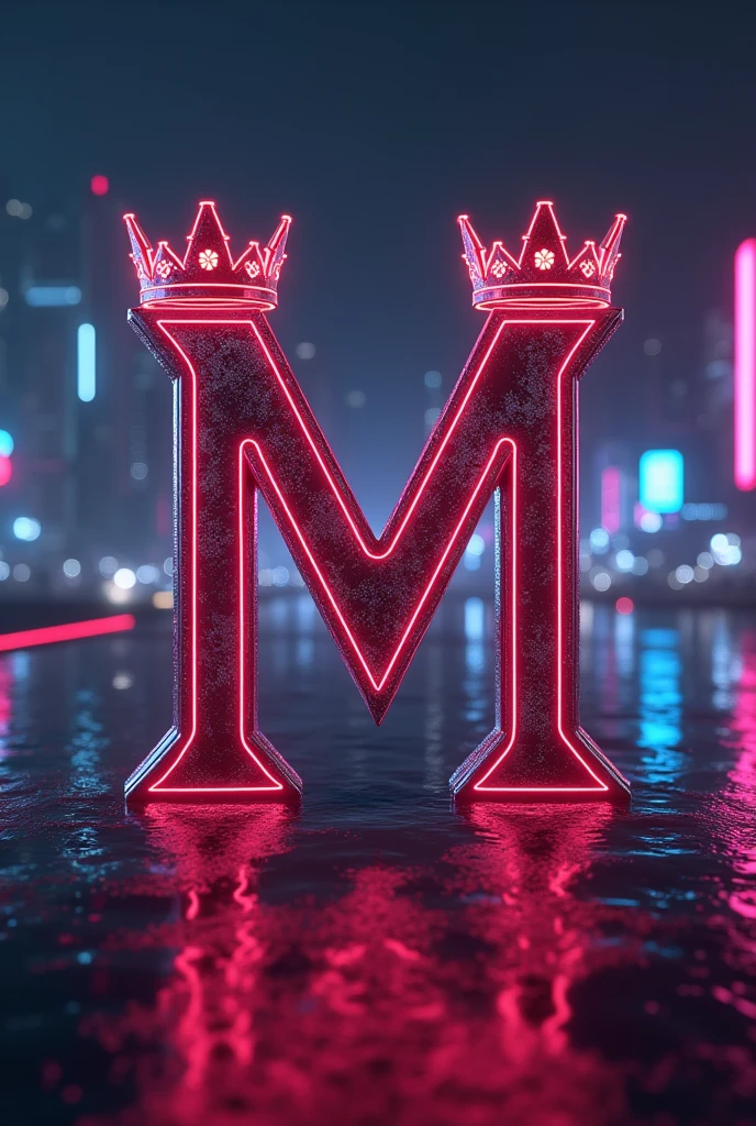 create name "NOVA MODA COMMUNITY" in 3d, crown inspired, GTA v