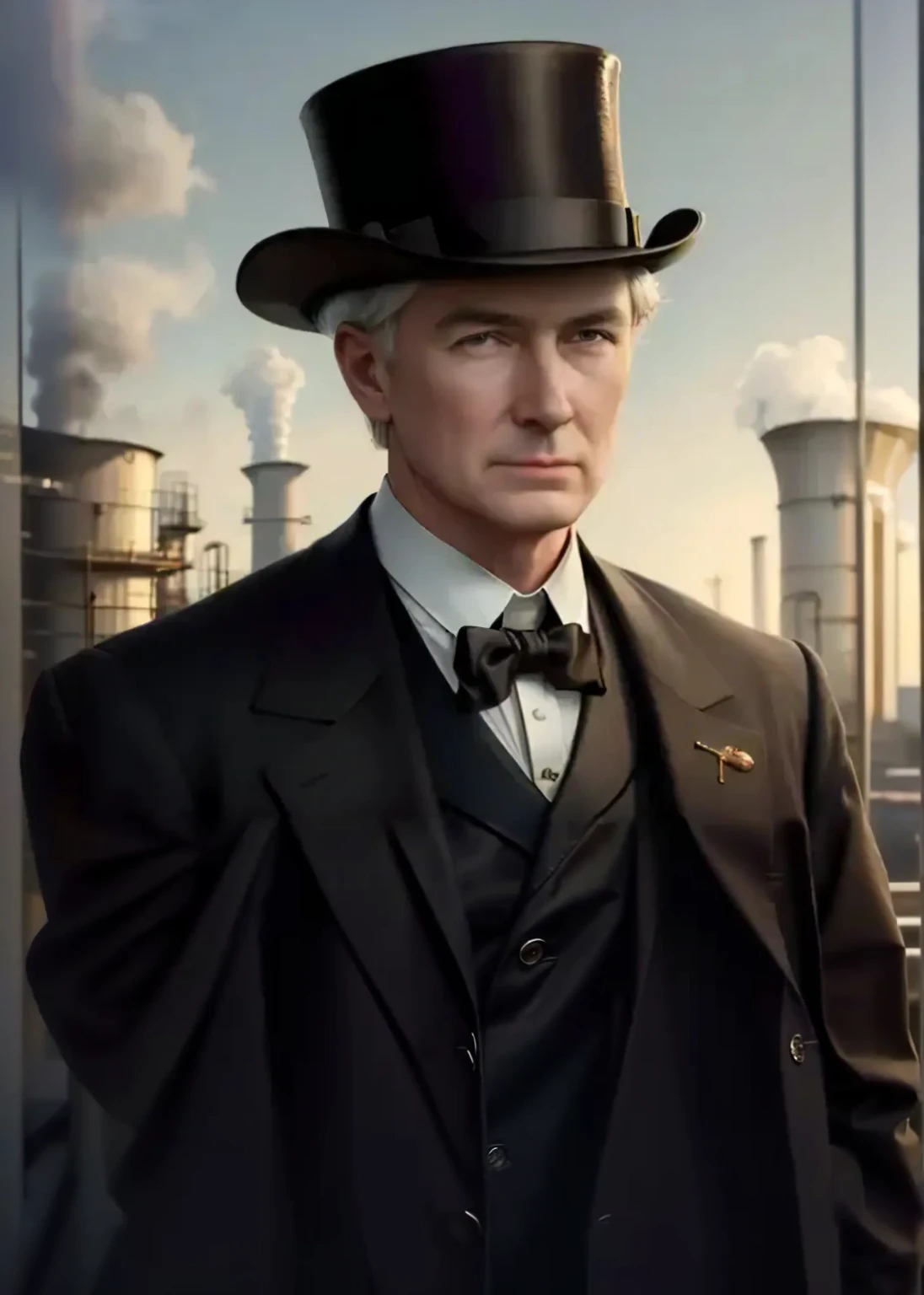 a man with a coat