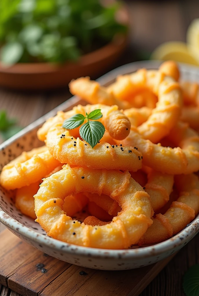 Create snack food ads that can attract customers with an aesthetic effect