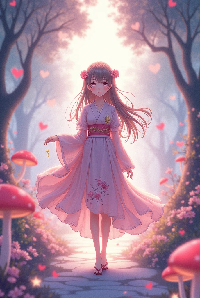 Articfox romantic mood with a anime girl