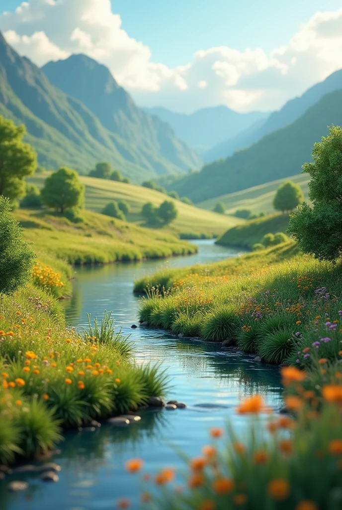 masterpiece, best quality, mini landscape