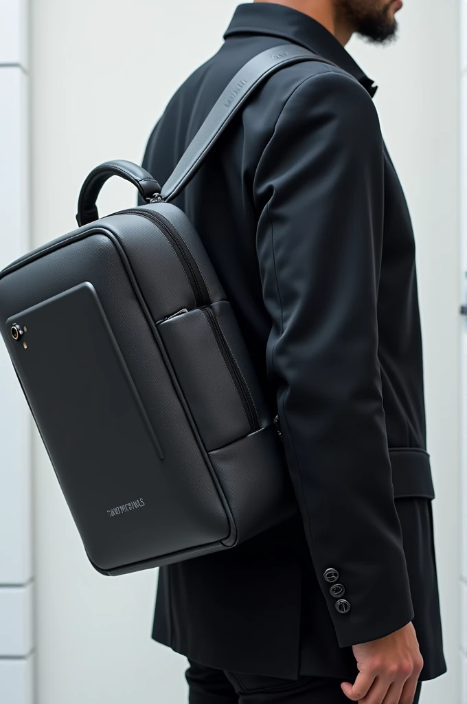 Smart bag with built-in powerbank