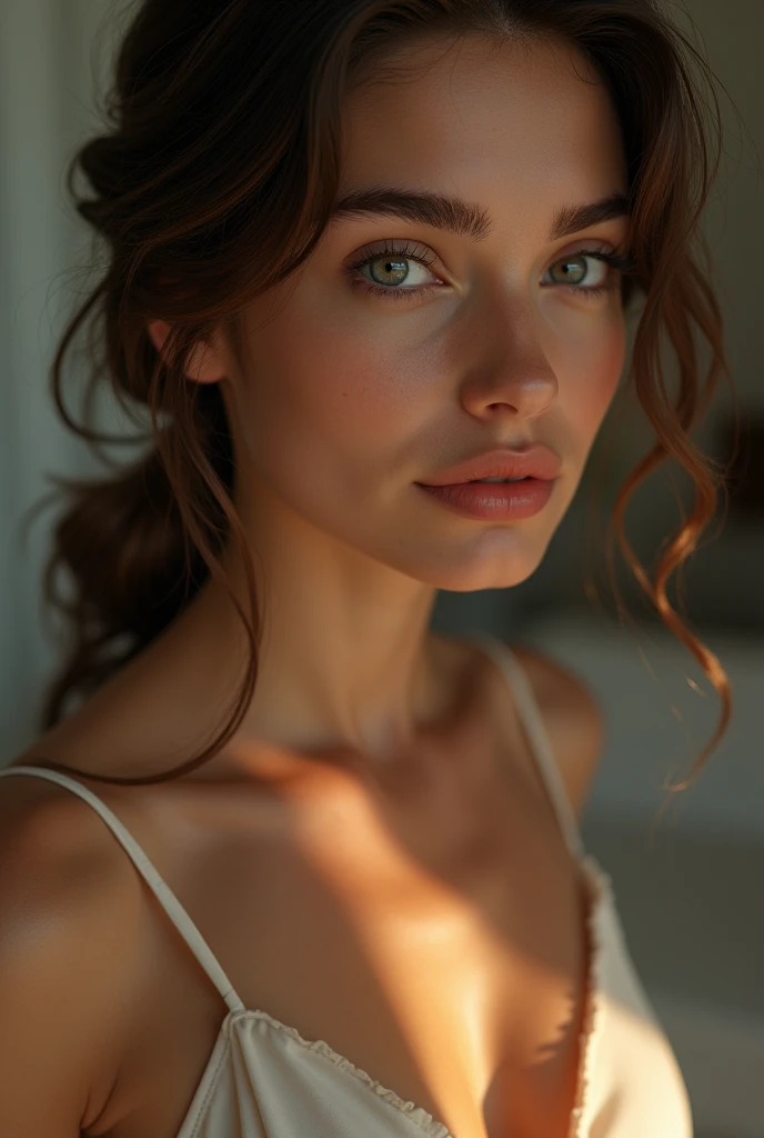 Young beautiful girl, European woman, portrait, sexy, 18+

