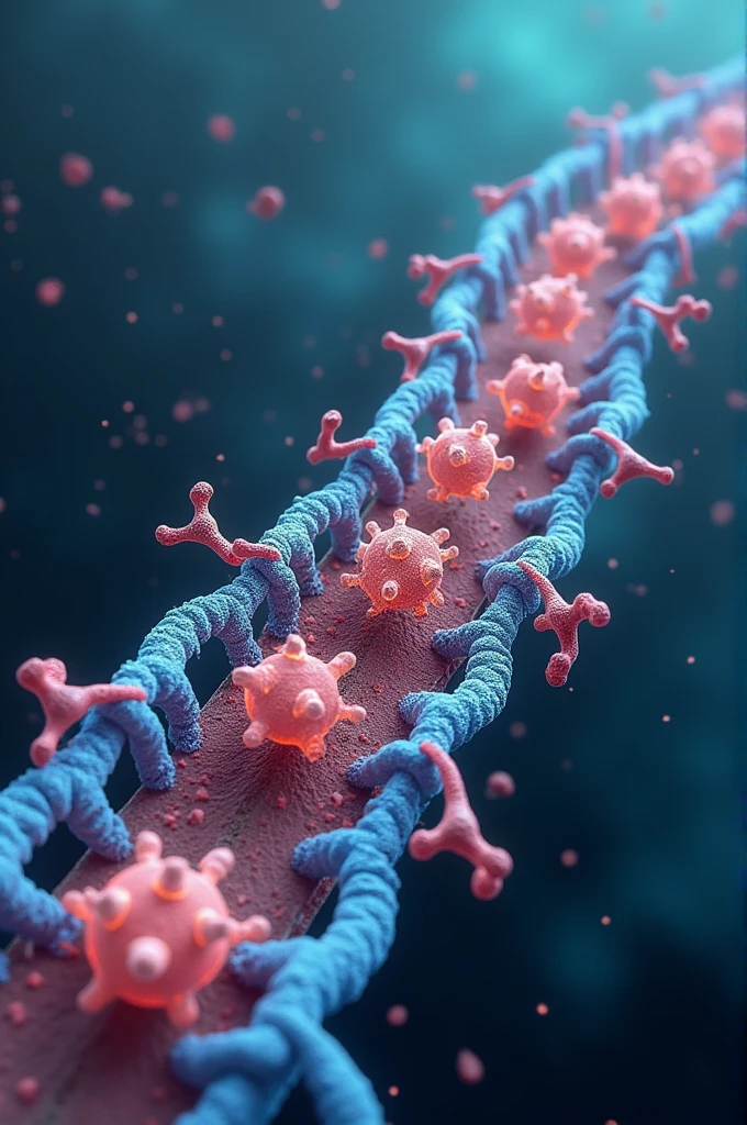 Myosins are molecular motors that use energy from the hydrolysis of adenosine triphosphate (ATP) to carry out the movement that is established along actin filaments, consisting of one or two heavy chains and one or more light chains.