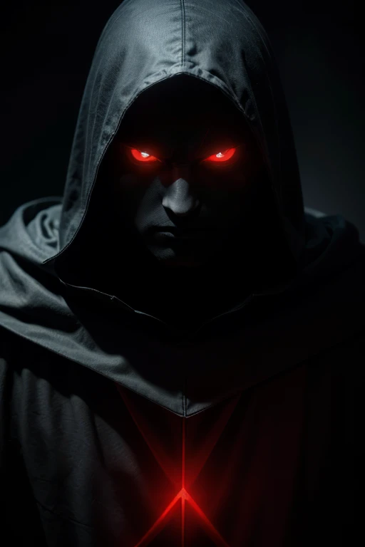 a dark-clad knight templar, shrouded in shadows, with glowing red eyes, (best quality,4k,8k,highres,masterpiece:1.2),ultra-detailed,(realistic,photorealistic,photo-realistic:1.37),dramatic lighting,chiaroscuro,cinematic composition,moody atmosphere,epic fantasy