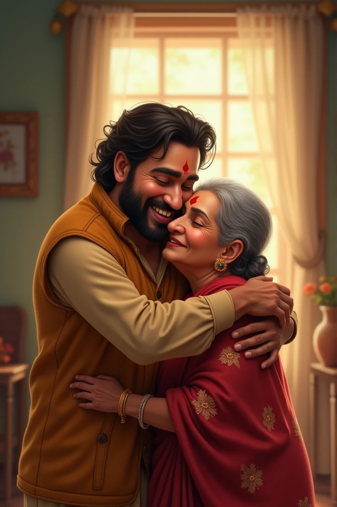 Jethalal hug to babitaji
