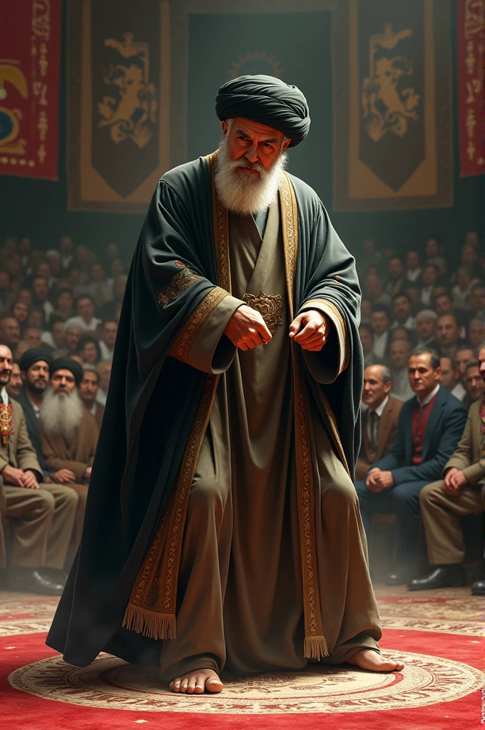 Ayatollah Khamenei in wrestling