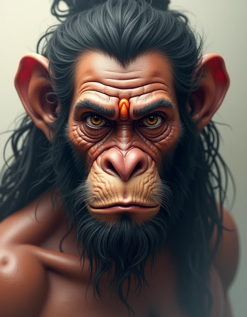lord Hanuman ji real Hanuman face image