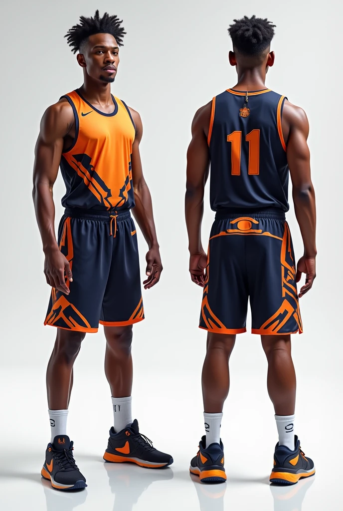 Basketball uniform, Front, back, modern sports, unique