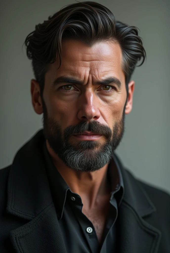 a man of approximately 30 years old, with a beard