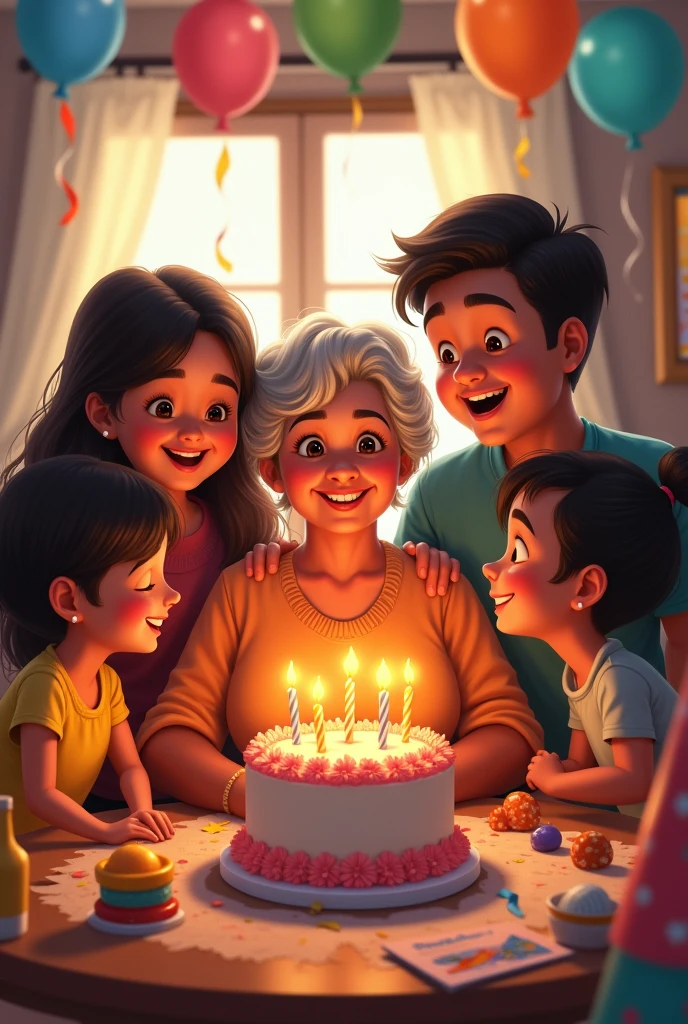 Happy birthday Aunt Estelita! 