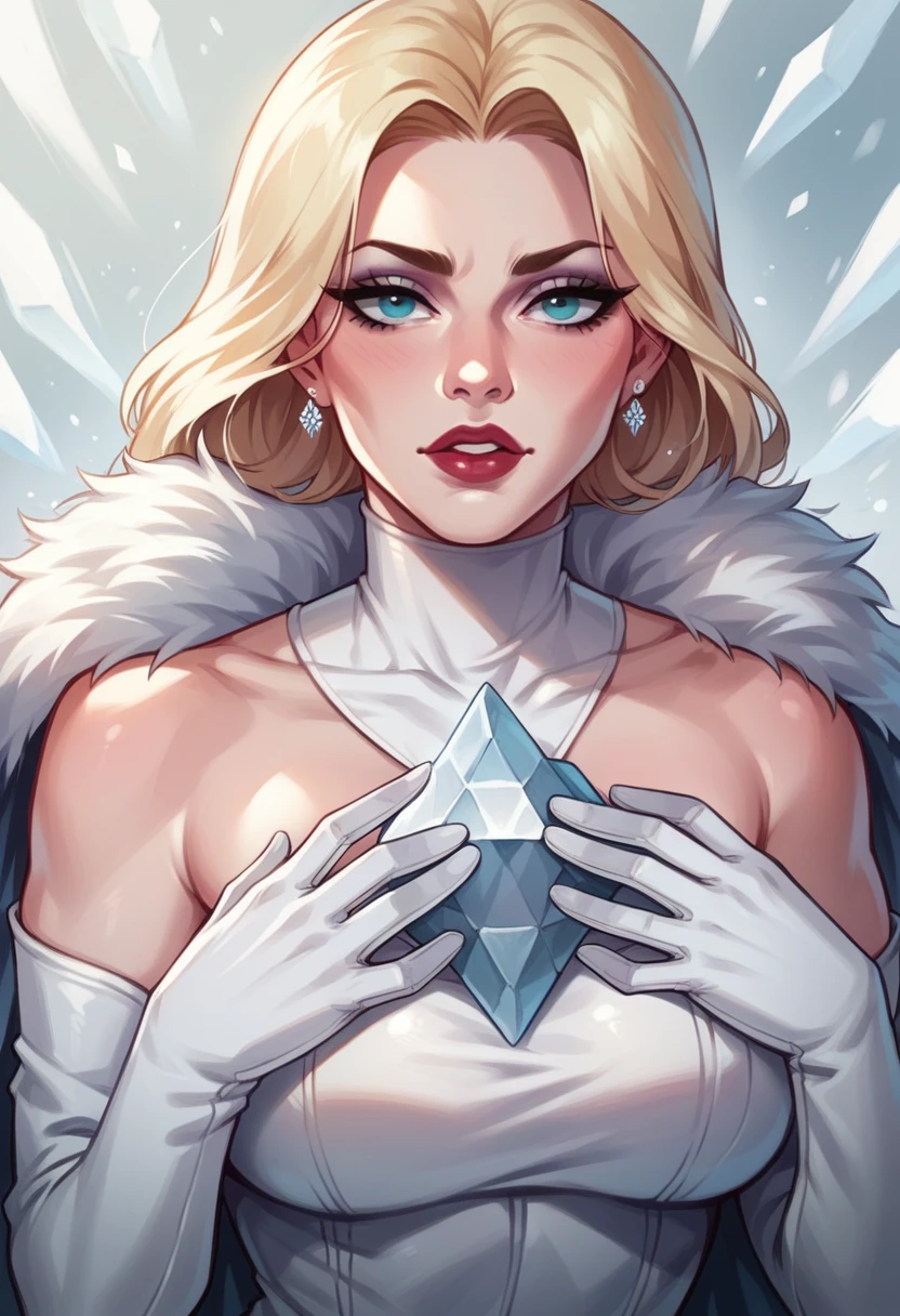 Emma frost, diamond skin