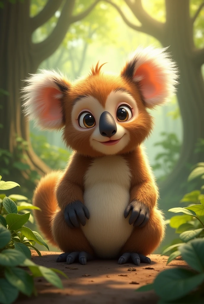 Brown Koala Monkey