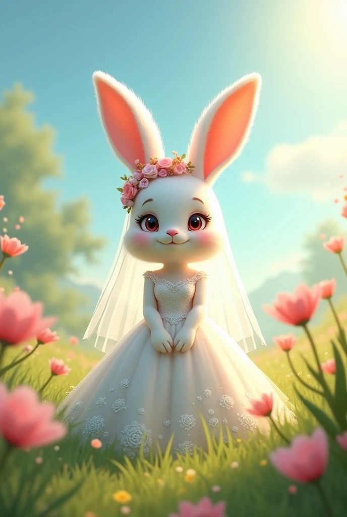a bunny bride