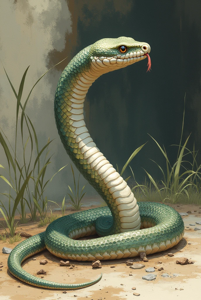 illustration, normal snake
