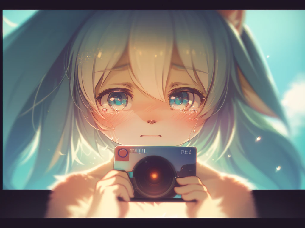 (Sumilux f1.4 36mm , Polaroid , low Latitude old color negative film , cross process , (bokeh), Long exposure , blur , flare, chromatic aberration , (soft focus), (Shallow focus) , soft glow , Maximum aperture, low Key , Transparent depiction , Tyndall) , act tough girl , For crying out loud,
