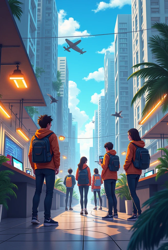 Show a very novel business idea that is uncommon for teenagers