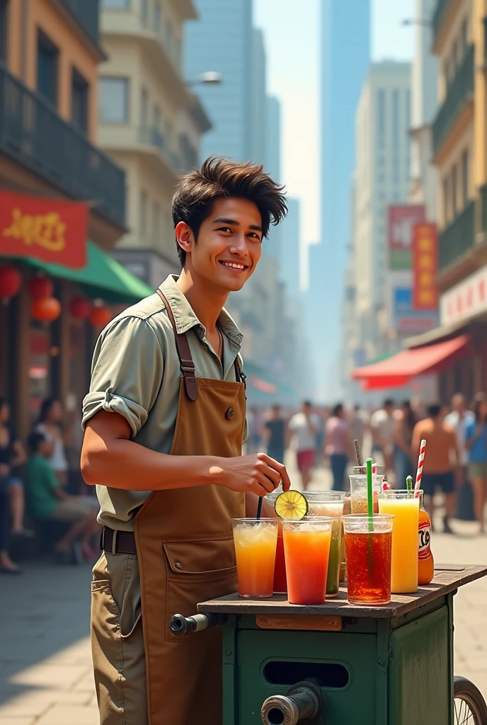 man drink seller age 25