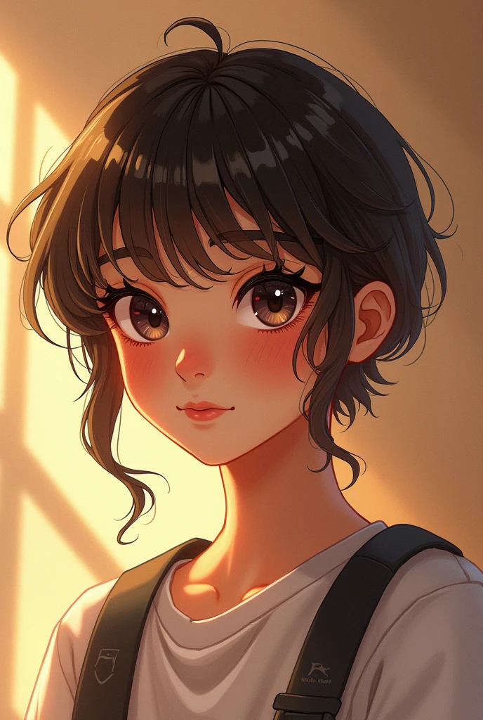 Greeting card for student’s portrait 
