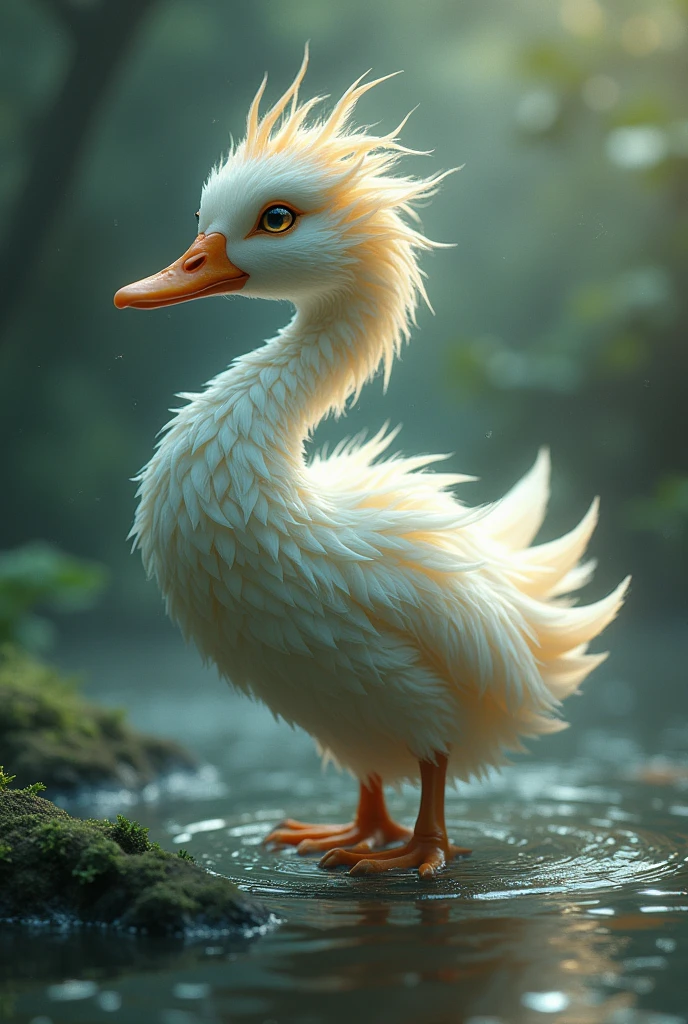 person that is mythical creatures inspired by duck 