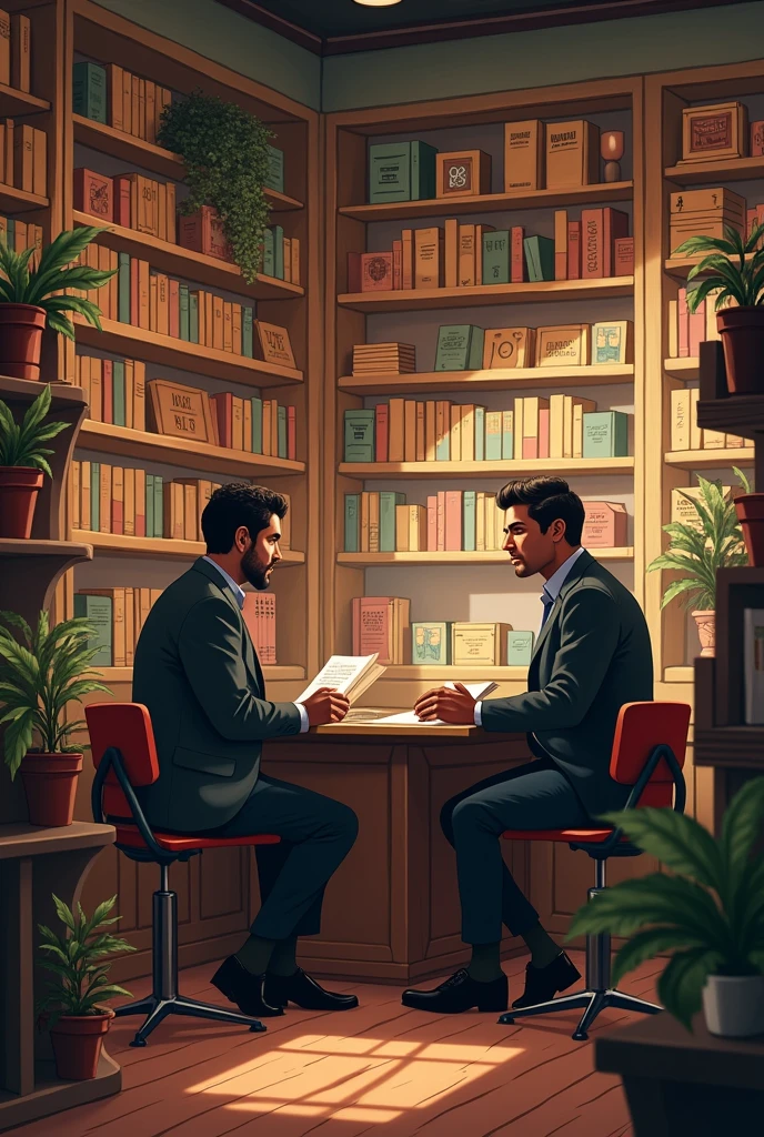 The bookstore I meet