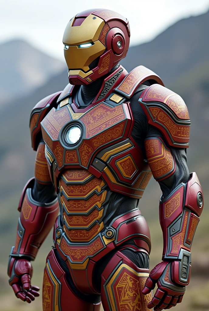 War machine iron man version peruana
