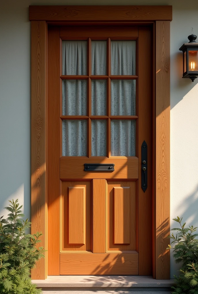A door that has a sash window