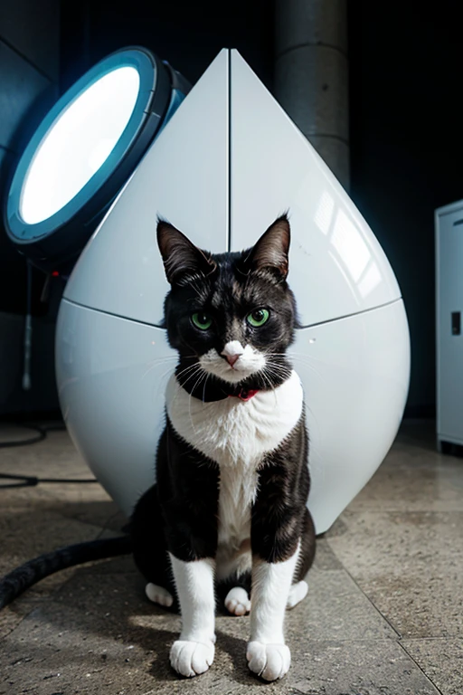 futuristic cat