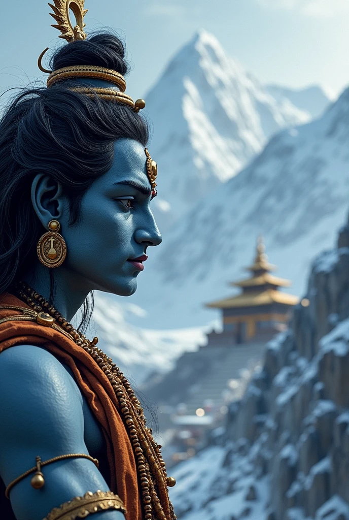 Kedarnath mahadev left side 