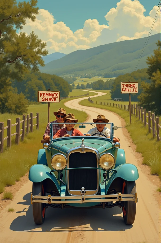 Ever heard of the Burma-Shave signs?