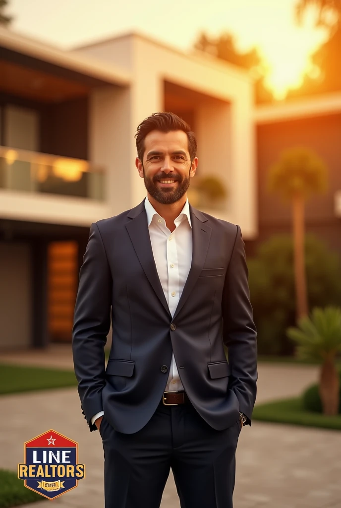 Instagram post for realtor&#39;s day with golden color