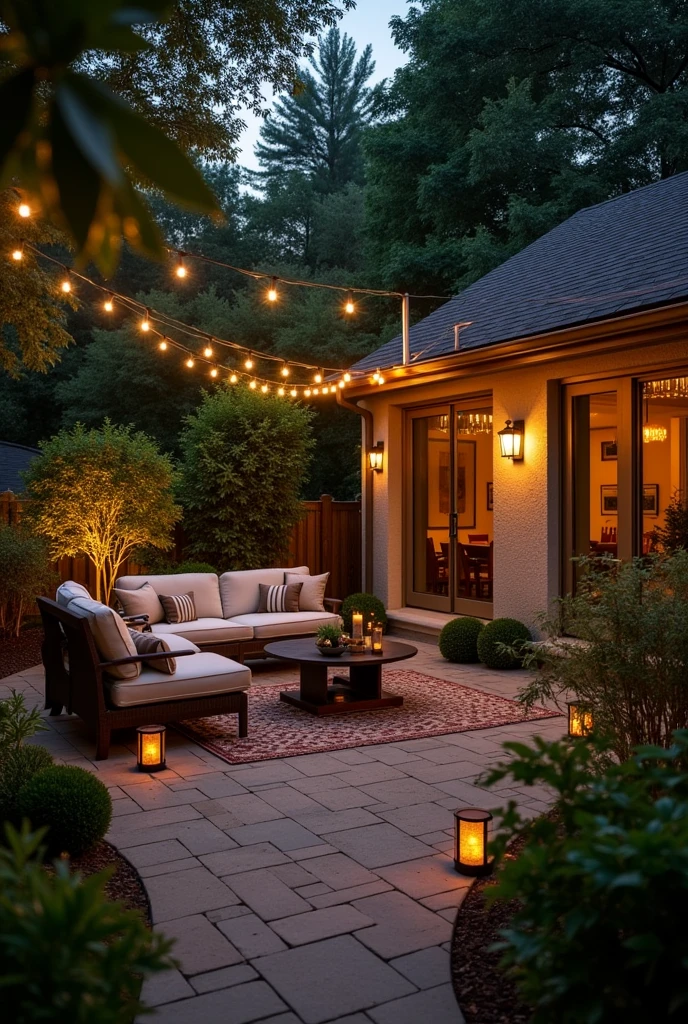 Illuminate Your Backyards:
Your backyard is a place where the right lights can turn an ordinary space into a cozy retreat. Use soft, stylish lighting to make evenings special and enjoyable.