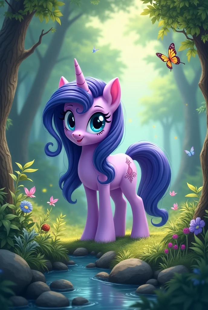 Rarity MLP in Real Life Forest!!!!!!!!
