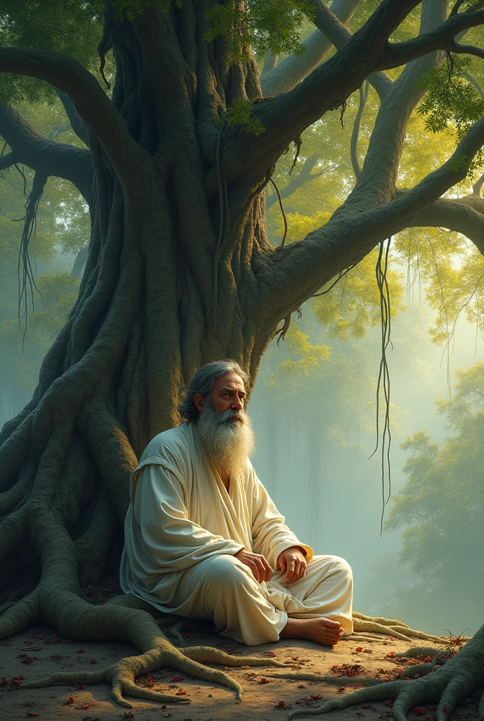 বট গাছের নিচে দরবেশ