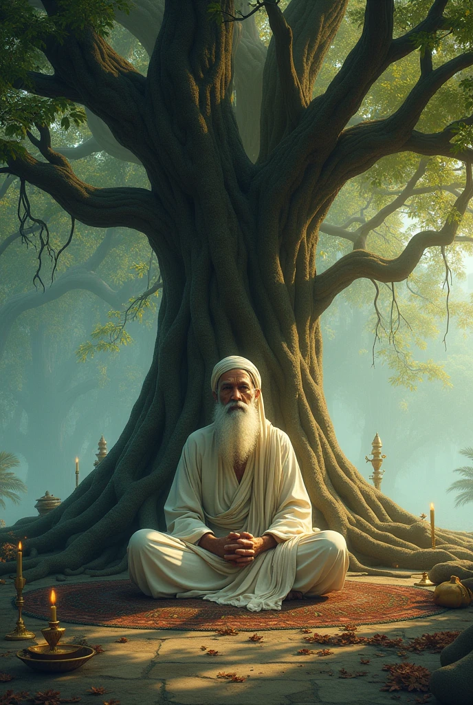 বট গাছের নিচে দরবেশ
