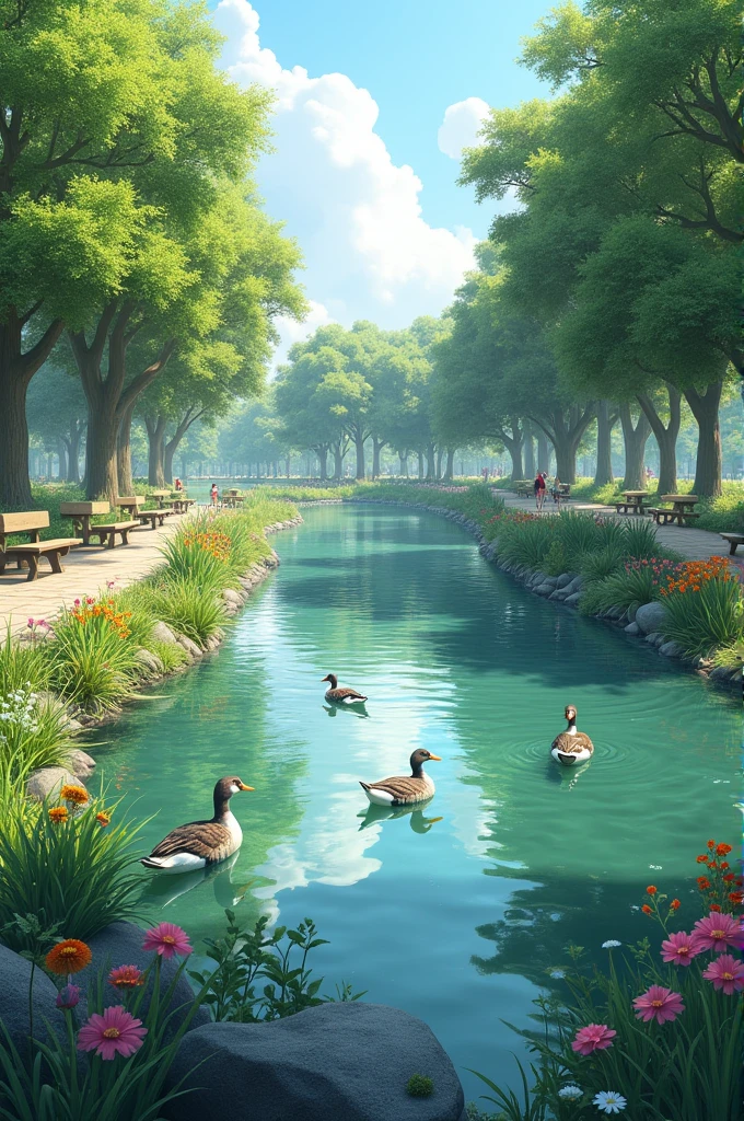 Community pond