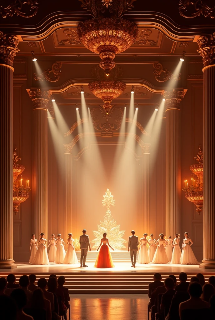 Glamorous Stage with good floor . 
