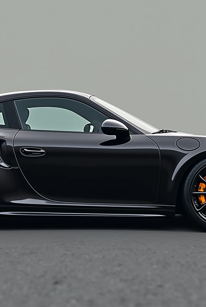 Porsche Gt 3 in color black from the right side