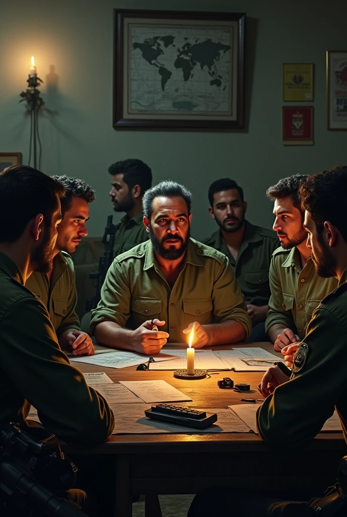 Fidel Castro and other revolutionaries in Mexico, Planning his return